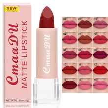 Load image into Gallery viewer, Sexy 15 Colors Velvet Matte Lipsticks Waterproof Long Lasting Sexy Red Lip Stick Non-Stick Cup Makeup Lip Tint Beauty Cosmetic