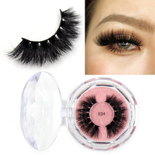 Load image into Gallery viewer, LEHUAMAO Makeup Eyelashes 3D Mink Lashes Thick HandMade Fluffy Lashes Cruelty Free Volume Wispy Soft Lash Reusable False Eyelash
