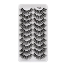Load image into Gallery viewer, MEISHENJIE 3/5/10 Pair 3D Mink Lashes Natural Eyelash Dramatic False Eyelashes Faux Cils Makeup Fake Eyelash Extension maquiagem