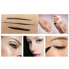 Load image into Gallery viewer, O.TWO.O Black Liquid Eyeliner Eye Make Up Super Waterproof Long Lasting Eye Liner Easy to Wear Eyes Makeup Cosmetics Tools