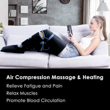 Load image into Gallery viewer, 360° Foot air pressure leg massager promotes blood circulation, body massager, muscle relaxation, lymphatic drainage device 2022