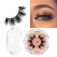 Load image into Gallery viewer, LEHUAMAO Makeup Eyelashes 3D Mink Lashes Thick HandMade Fluffy Lashes Cruelty Free Volume Wispy Soft Lash Reusable False Eyelash