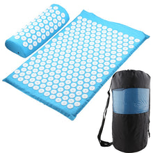Load image into Gallery viewer, Acupressure Mat Massage Relieve Stress Back Body Pain Spike Cushion Yoga  Acupuncture Mat