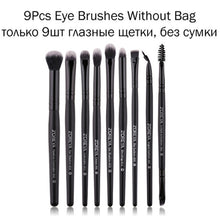 Load image into Gallery viewer, ZOREYA Black Makeup Brushes Set Eye Face Cosmetic Foundation Powder Blush Eyeshadow Kabuki Blending Make up Brush Beauty Tool