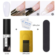Load image into Gallery viewer, LILYCUTE 5ml Quick Extension Gel Construct Hard Gel Semi Permanent UV LED UV Gel Nail Art Design Faux Ongles Nails Accesorios
