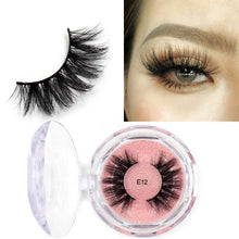 Load image into Gallery viewer, LEHUAMAO Makeup Eyelashes 3D Mink Lashes Thick HandMade Fluffy Lashes Cruelty Free Volume Wispy Soft Lash Reusable False Eyelash