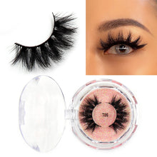 Load image into Gallery viewer, LEHUAMAO Makeup Eyelashes 3D Mink Lashes Thick HandMade Fluffy Lashes Cruelty Free Volume Wispy Soft Lash Reusable False Eyelash