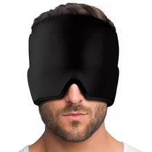 Load image into Gallery viewer, Gel Hot Cold Therapy Headache Migraine Relief Cap For Chemo,Sinus,Neck Wearable Therapy Wrap Stress Pressure Pain Relief Massage
