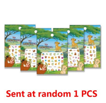 Load image into Gallery viewer, Disney Cartoon Frozen Princess Pooh Bear Snow White Makeup Nail Stickers Minnie Mickey Mermaid Stitch Stickers Toy For Kids DIY