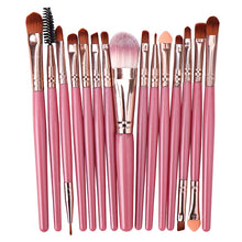 Load image into Gallery viewer, FJER 6PCS-15PCs Makeup Brush Set Cosmetict Makeup For Face Make Up Tools Women Beauty Professional Foundation Blush Eyeshadow