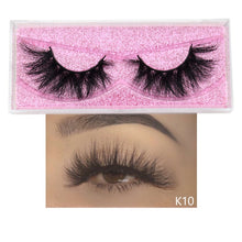Load image into Gallery viewer, Visofree Mink Lashes 3D Mink Eyelashes 100% Cruelty free Lashes Handmade Reusable Natural Eyelashes Popular False Lashes Makeup