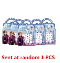 Load image into Gallery viewer, Disney Cartoon Frozen Princess Pooh Bear Snow White Makeup Nail Stickers Minnie Mickey Mermaid Stitch Stickers Toy For Kids DIY