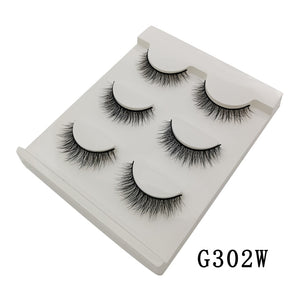 MEISHENJIE 3/5/10 Pair 3D Mink Lashes Natural Eyelash Dramatic False Eyelashes Faux Cils Makeup Fake Eyelash Extension maquiagem