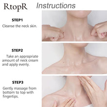 Load image into Gallery viewer, RtopR Neck Firming Wrinkle Remover Cream Rejuvenation Firming Skin Whitening Moisturizing Shape Beauty Neck Skin Care Products