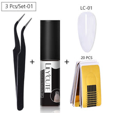 Load image into Gallery viewer, LILYCUTE 5ml Quick Extension Gel Construct Hard Gel Semi Permanent UV LED UV Gel Nail Art Design Faux Ongles Nails Accesorios