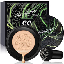 Load image into Gallery viewer, BB Air Cushion Foundation Mushroom Head CC Cream Concealer Whitening Makeup Cosmetics Waterproof Brighten Face Base Tone
