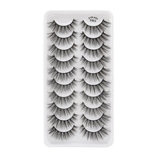 Load image into Gallery viewer, MEISHENJIE 3/5/10 Pair 3D Mink Lashes Natural Eyelash Dramatic False Eyelashes Faux Cils Makeup Fake Eyelash Extension maquiagem