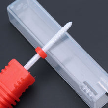 Load image into Gallery viewer, Ceramic Milling Cutter Manicure Nail Drill Bits Electric Nail Files Pink Blue Grinding Bits Mills Cutter Burr Accessories