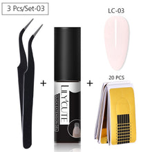 Load image into Gallery viewer, LILYCUTE 5ml Quick Extension Gel Construct Hard Gel Semi Permanent UV LED UV Gel Nail Art Design Faux Ongles Nails Accesorios