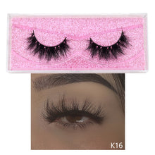 Load image into Gallery viewer, Visofree Mink Lashes 3D Mink Eyelashes 100% Cruelty free Lashes Handmade Reusable Natural Eyelashes Popular False Lashes Makeup