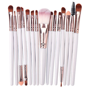 FJER 6PCS-15PCs Makeup Brush Set Cosmetict Makeup For Face Make Up Tools Women Beauty Professional Foundation Blush Eyeshadow