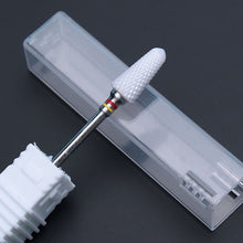 Load image into Gallery viewer, Ceramic Milling Cutter Manicure Nail Drill Bits Electric Nail Files Pink Blue Grinding Bits Mills Cutter Burr Accessories