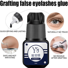 Load image into Gallery viewer, 5ml Eyelashes Extension Glue Long Lasting Grafting Lashes Glue Quick Drying Adhesive Black Glue No Irritant Makeup