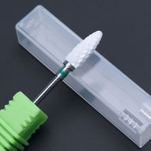 Load image into Gallery viewer, Ceramic Milling Cutter Manicure Nail Drill Bits Electric Nail Files Pink Blue Grinding Bits Mills Cutter Burr Accessories