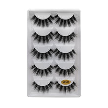 Load image into Gallery viewer, MEISHENJIE 3/5/10 Pair 3D Mink Lashes Natural Eyelash Dramatic False Eyelashes Faux Cils Makeup Fake Eyelash Extension maquiagem