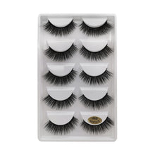 Load image into Gallery viewer, MEISHENJIE 3/5/10 Pair 3D Mink Lashes Natural Eyelash Dramatic False Eyelashes Faux Cils Makeup Fake Eyelash Extension maquiagem