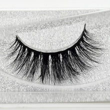 Load image into Gallery viewer, 3D Real Mink False Eyelash Strip Mink Lashes Thick Fake False Eyelashes Makeup Beauty Handmade 100% Glitter Packing D101