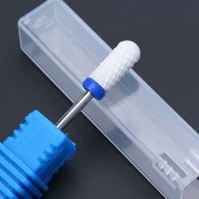 Load image into Gallery viewer, Ceramic Milling Cutter Manicure Nail Drill Bits Electric Nail Files Pink Blue Grinding Bits Mills Cutter Burr Accessories