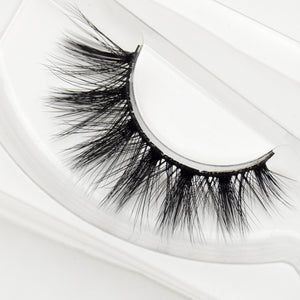 3D Real Mink False Eyelash Strip Mink Lashes Thick Fake False Eyelashes Makeup Beauty Handmade 100% Glitter Packing D101