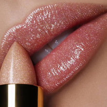 Load image into Gallery viewer, 9 Colors Waterproof Nude Pink Glitter Lipstick Makeup Long Lasting Velve Red Mermaid Sexy Shimmer LipSticks Cosmetics Beauty