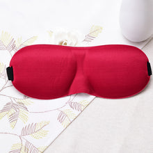 Load image into Gallery viewer, 3D Sleeping eye mask Travel Rest Aid Eye Mask Cover Patch Paded Soft Sleeping Mask Blindfold Eye Relax Massager Beauty Tools