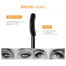Load image into Gallery viewer, O.TWO.O 3D Mascara Lengthening Black Lash Eyelash Extension Eye Lashes Brush Beauty Makeup Long-wearing Gold Color Mascara