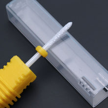 Load image into Gallery viewer, Ceramic Milling Cutter Manicure Nail Drill Bits Electric Nail Files Pink Blue Grinding Bits Mills Cutter Burr Accessories