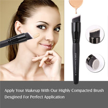 Load image into Gallery viewer, ZOREYA 7/15pcs Black Makeup Brushes Set Eye Shadow Powder Foundation Concealer Cosmetic Brush Makeup Blending Beauty Tools