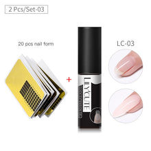 Load image into Gallery viewer, LILYCUTE 5ml Quick Extension Gel Construct Hard Gel Semi Permanent UV LED UV Gel Nail Art Design Faux Ongles Nails Accesorios