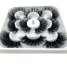 Load image into Gallery viewer, 2022 New 5 pairs natural false eyelashes fake lashes long makeup 3d mink lashes eyelash extension mink eyelashes short eyelashes