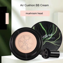 Load image into Gallery viewer, BB Air Cushion Foundation Mushroom Head CC Cream Concealer Whitening Makeup Cosmetics Waterproof Brighten Face Base Tone