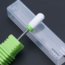 Load image into Gallery viewer, Ceramic Milling Cutter Manicure Nail Drill Bits Electric Nail Files Pink Blue Grinding Bits Mills Cutter Burr Accessories