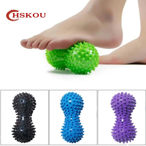 HSKOU Massage Ball  for Deep Tissue Back Massage Foot Massager Plantar Fasciitis  All Over Body Deep Tissue Muscle Therapy