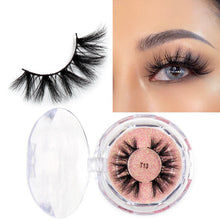 Load image into Gallery viewer, LEHUAMAO Makeup Eyelashes 3D Mink Lashes Thick HandMade Fluffy Lashes Cruelty Free Volume Wispy Soft Lash Reusable False Eyelash