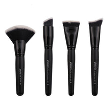 Load image into Gallery viewer, ZOREYA 7/15pcs Black Makeup Brushes Set Eye Shadow Powder Foundation Concealer Cosmetic Brush Makeup Blending Beauty Tools