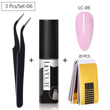 Load image into Gallery viewer, LILYCUTE 5ml Quick Extension Gel Construct Hard Gel Semi Permanent UV LED UV Gel Nail Art Design Faux Ongles Nails Accesorios