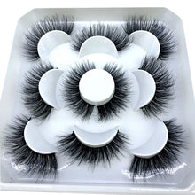 Load image into Gallery viewer, HBZGTLAD New 5 pairs 8-25mm natural 3D false eyelashes fake lashes makeup kit Mink Lashes extension mink eyelashes maquiagem