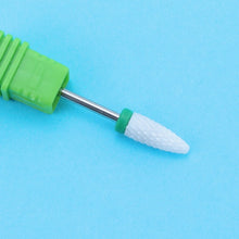 Load image into Gallery viewer, 1pcs Ceramic Nail Drill Bit For Electric Manicure Drills Machine Milling Cutter Nail Files Buffers Nail Art Equipment Accessory