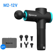 Load image into Gallery viewer, BOOSTER M2-12V LCD Display Massage Gun Professional Deep Muscle Massager Pain Relief Body Relaxation Fascial Gun Fitness