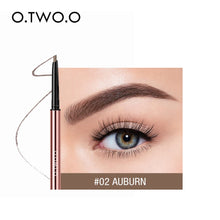Load image into Gallery viewer, O.TWO.O Ultra Fine Triangle Eyebrow Pencil Precise Brow Definer Long Lasting Waterproof Blonde Brown Eye Brow Makeup 6 Colors